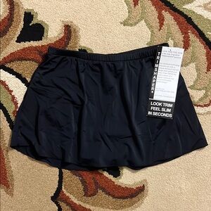 Women’s Black TrimShaper Swimming Skirt
